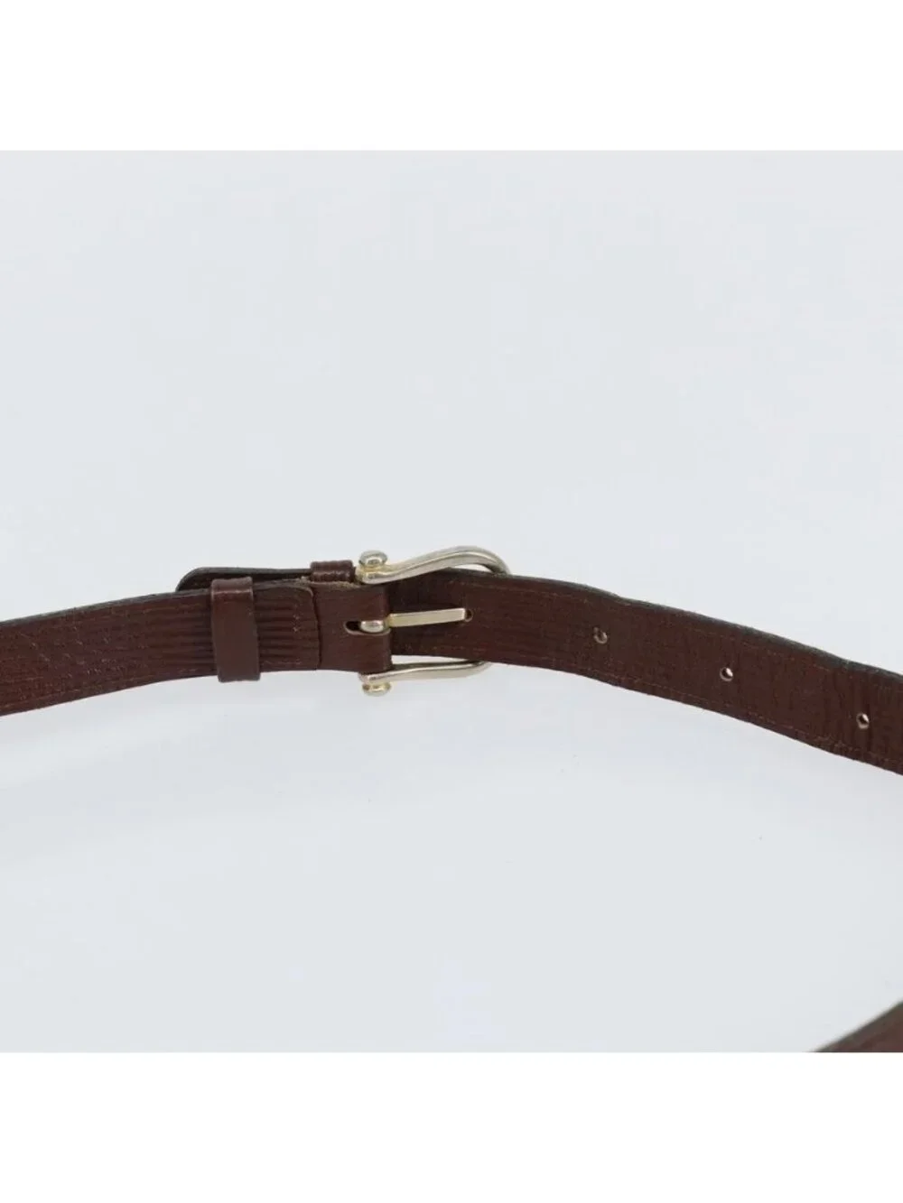 Authentic CELINE Macadam Canvas Shoulder Bag PVC Beige Gold - Picture 15 of 16